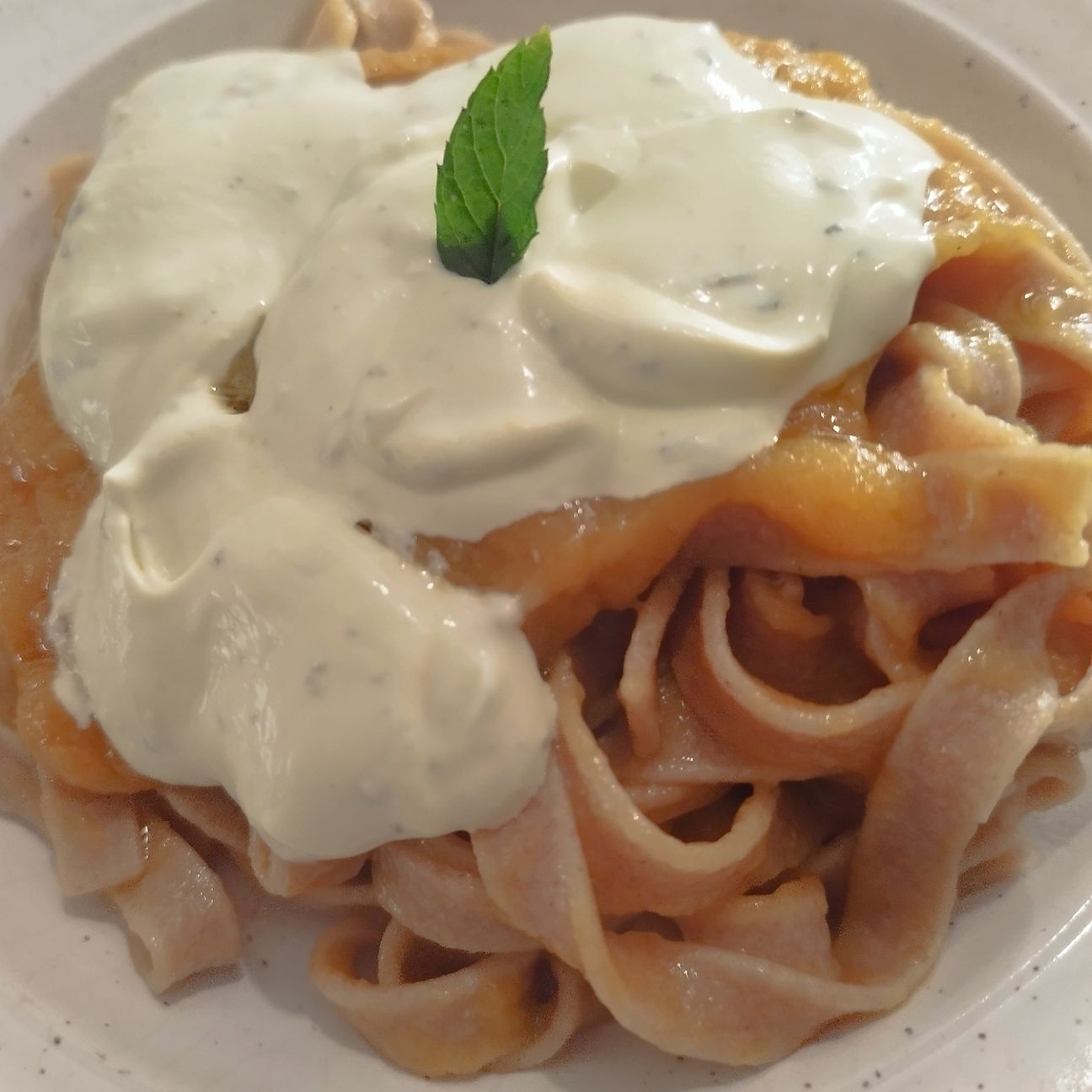 Tagliatelle di segale alla giallesca