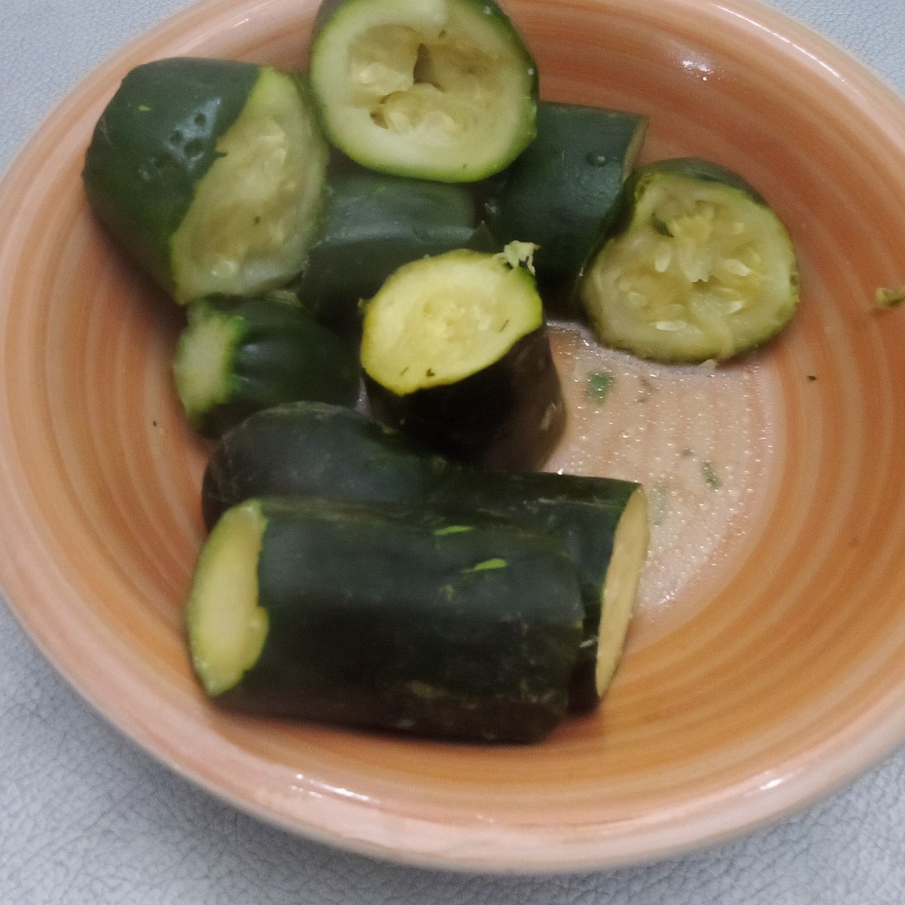 Gustose zucchine bollite