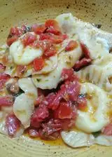 Ricetta Ravioli di burrata con pomodorini