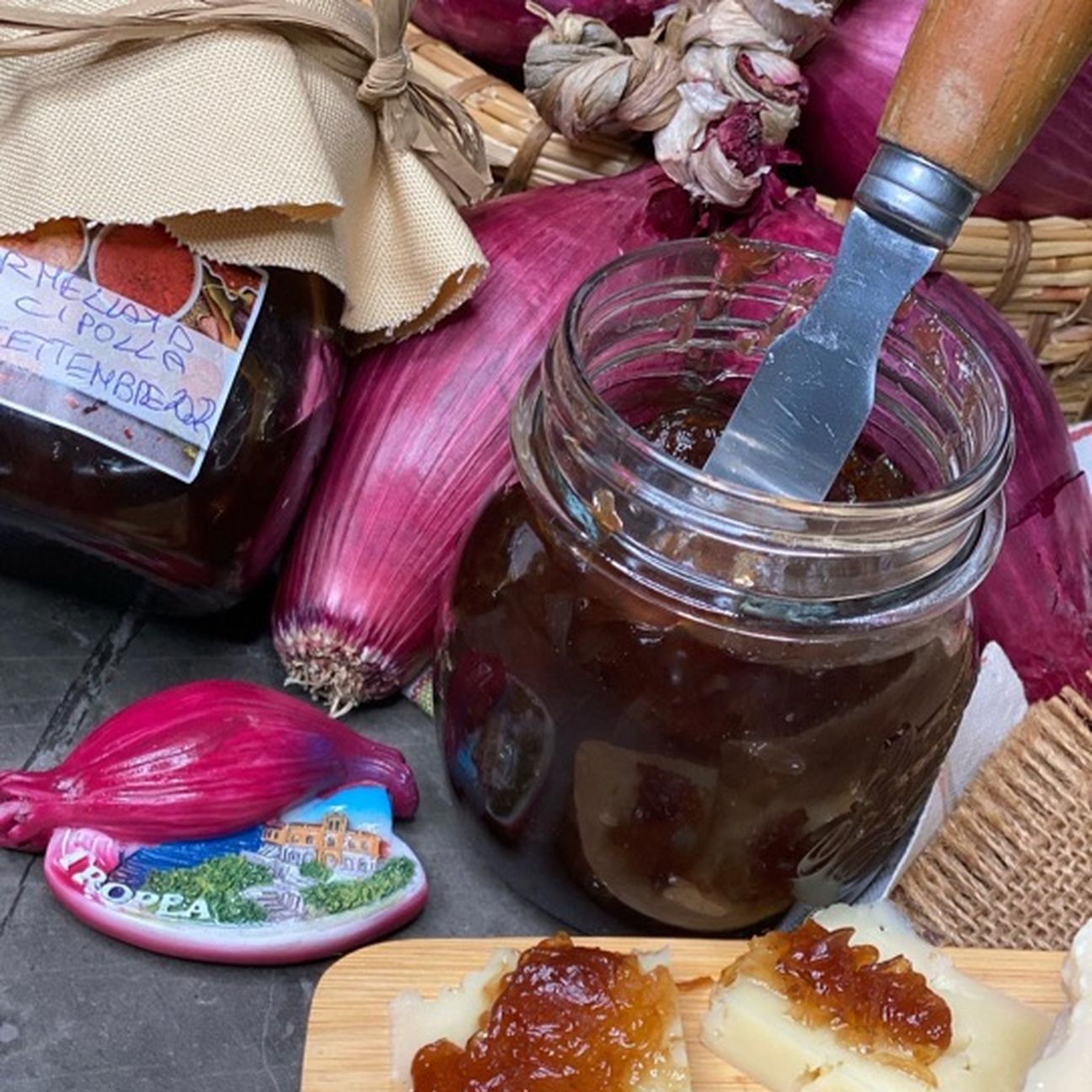 MARMELLATA DI CIPOLLA ROSSA DI TROPEA