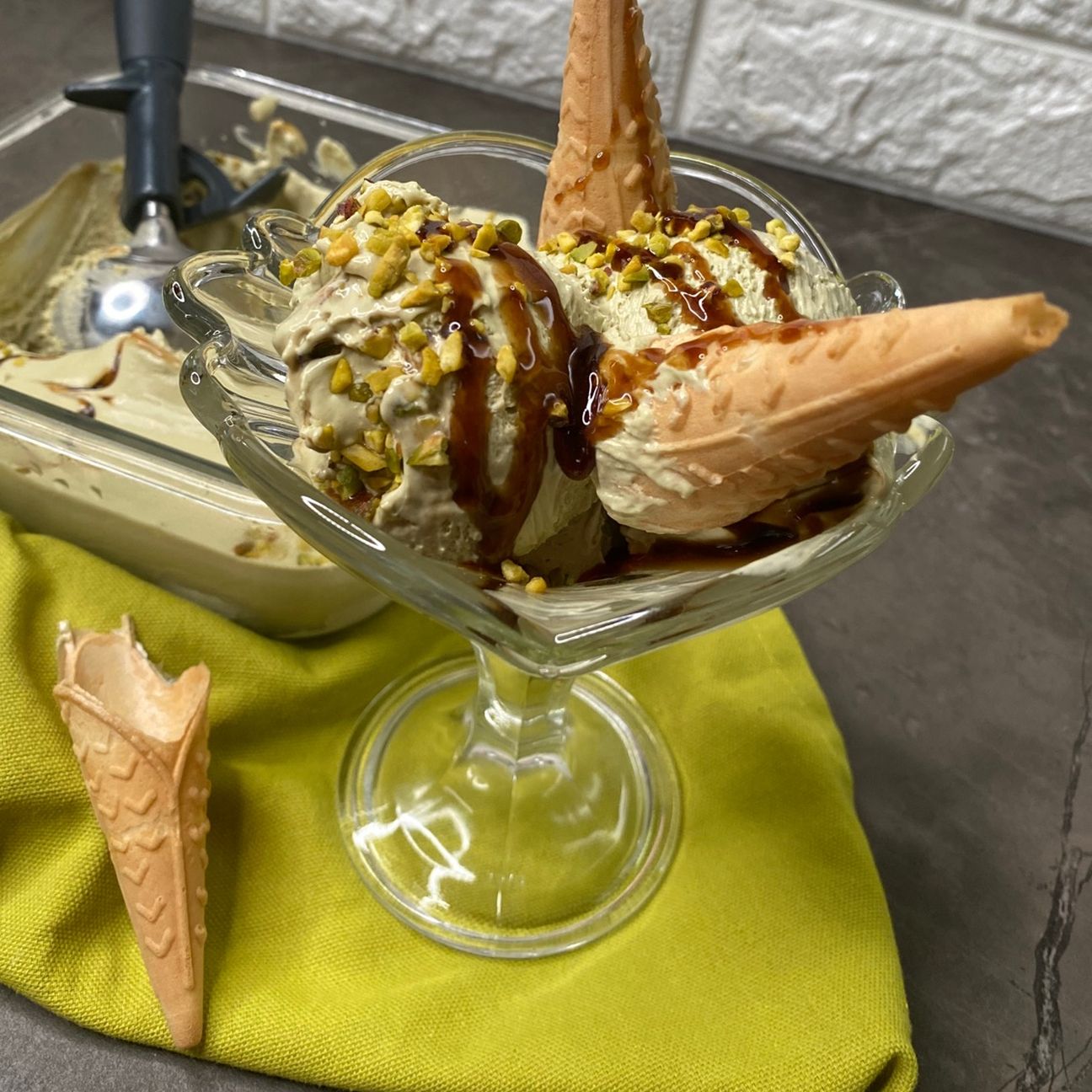 Gelato al pistacchio