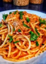 Ricetta Spaghetto tonno e ciliegino