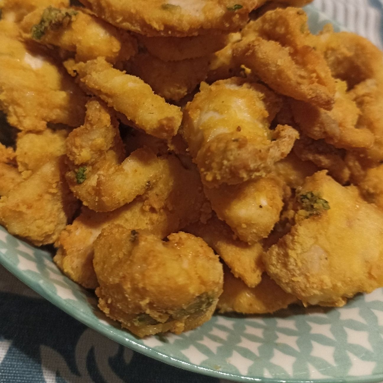 Petto di pollo e farina di ceci