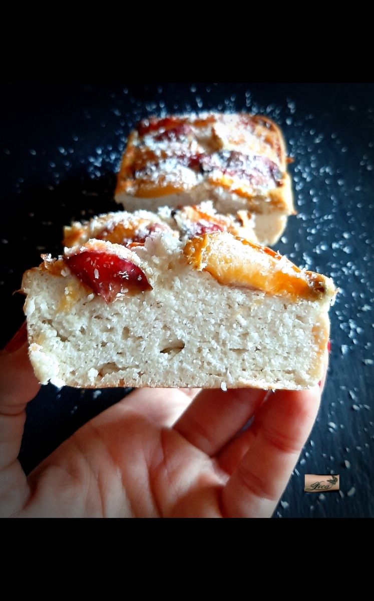 Plumcake Cocco e Pesca