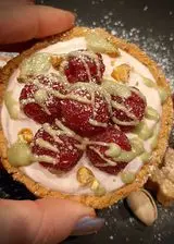 Ricetta Crostatine Pistacchio e Lamponi