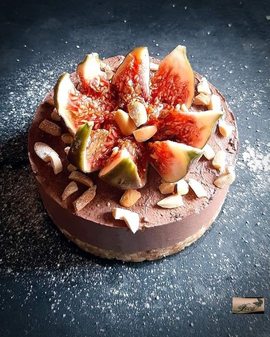 Cheesecake Caramello, Cacao e Fichi
