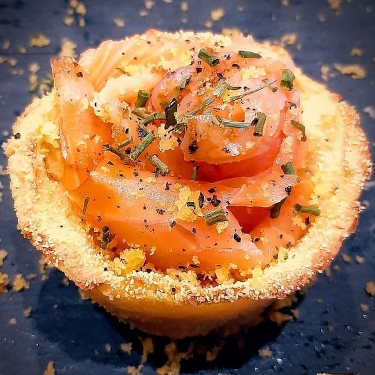 Cestini di Patate al Salmone