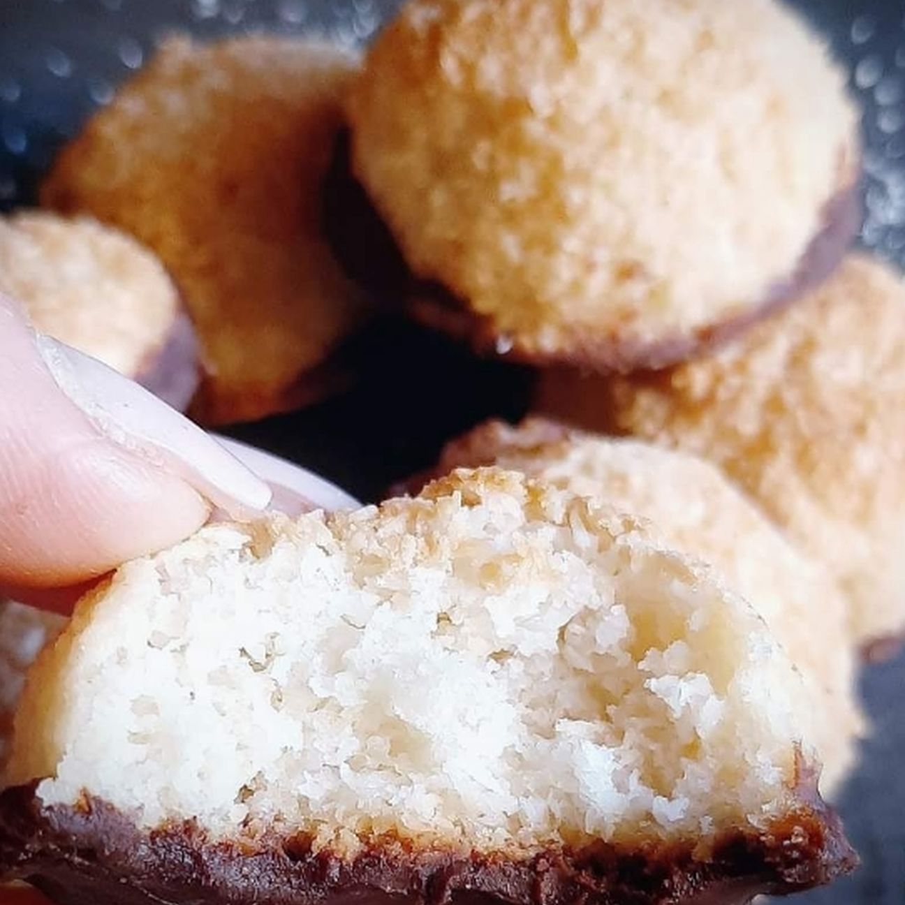 Biscotti al Cocco e Fondente