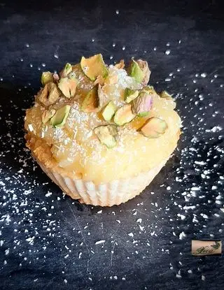Ricetta Cupcake Cocco, Mango e Pistacchi di Loca