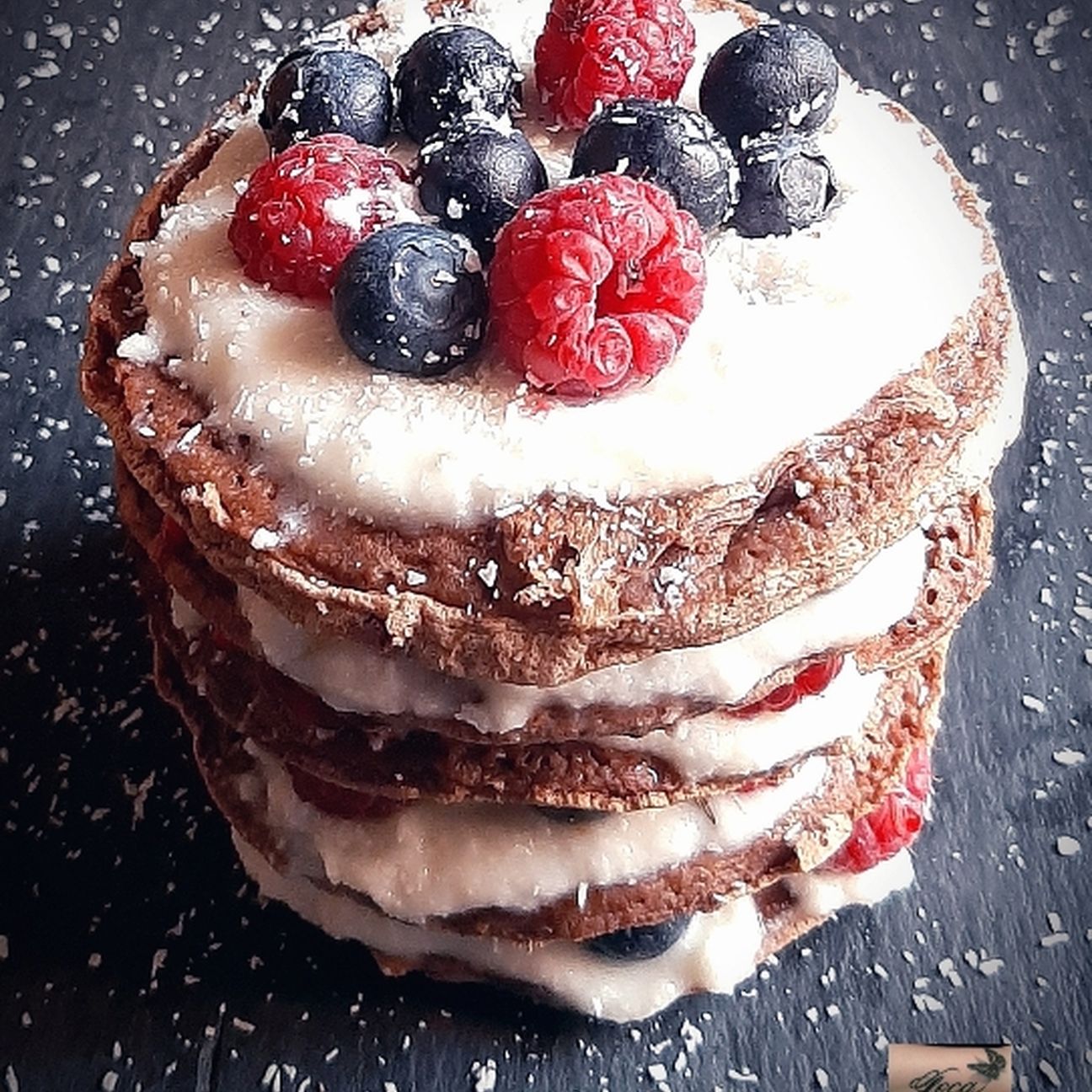 Choco Pancake Cocco e Frutti di Bosco