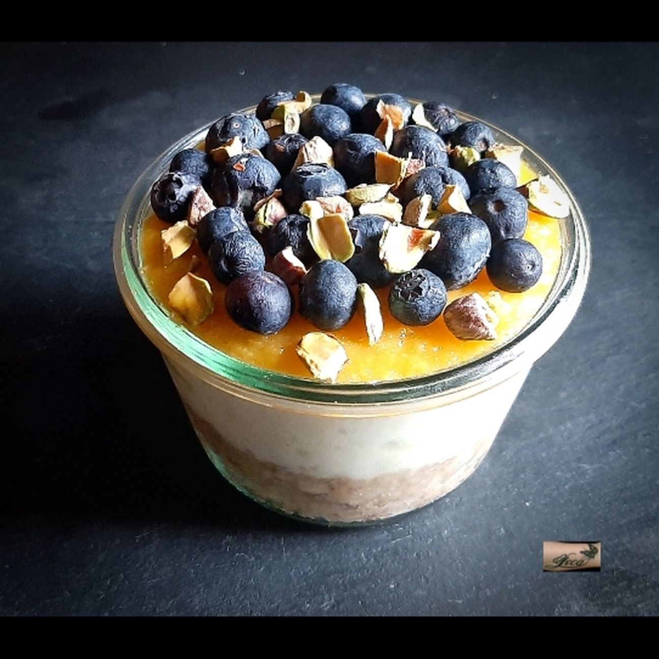 Barattolino Mango, Mirtilli e Pistacchi