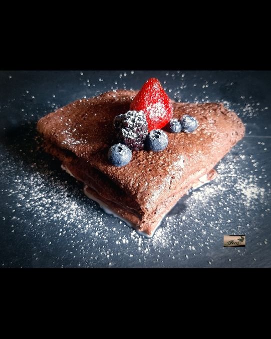 Choco Crepes, Vaniglia e Frutta