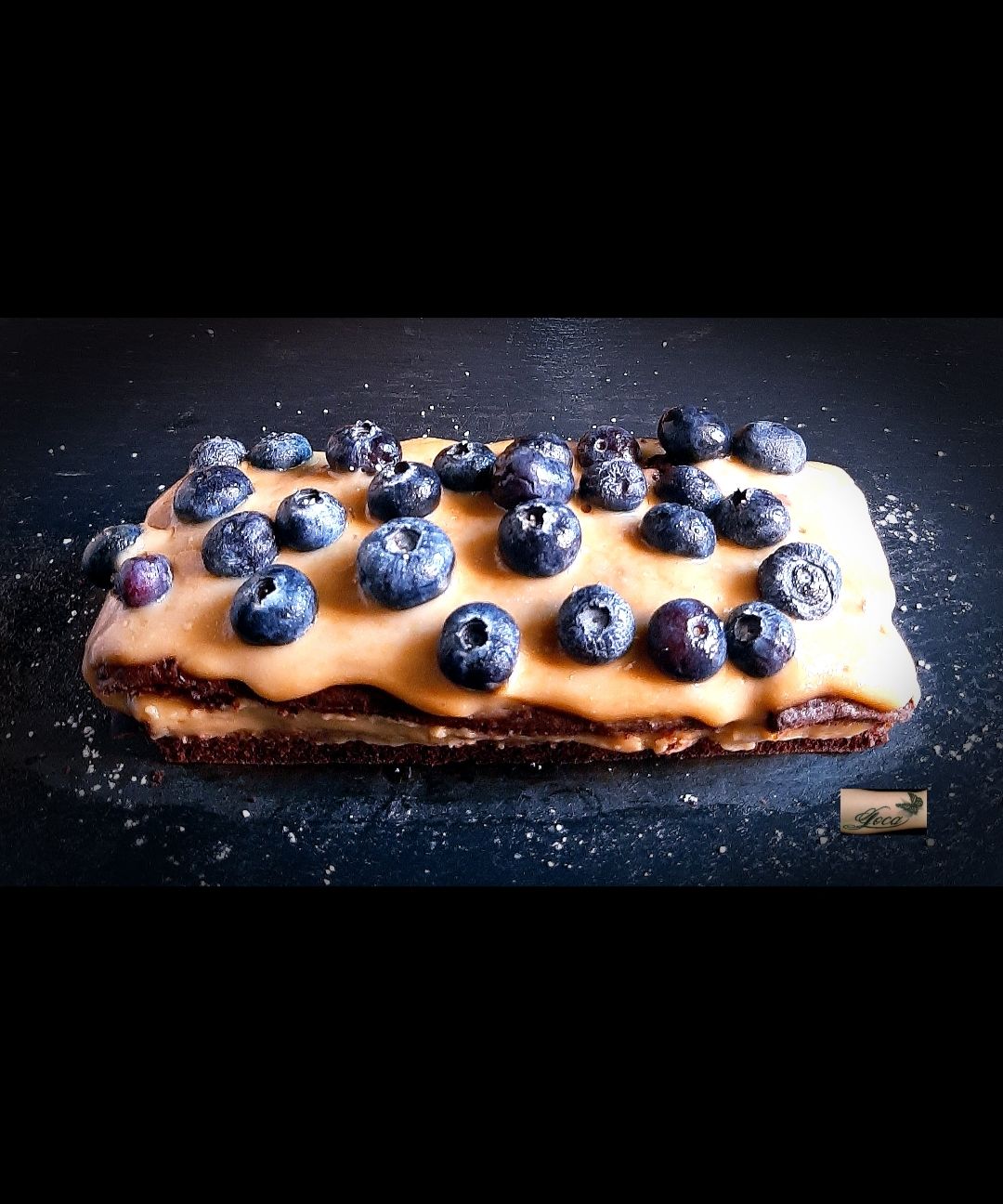 Choco Cake Caramello e Mirtilli