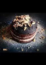 Ricetta Choco Cake Lamponi, Melograno e Pistacchi