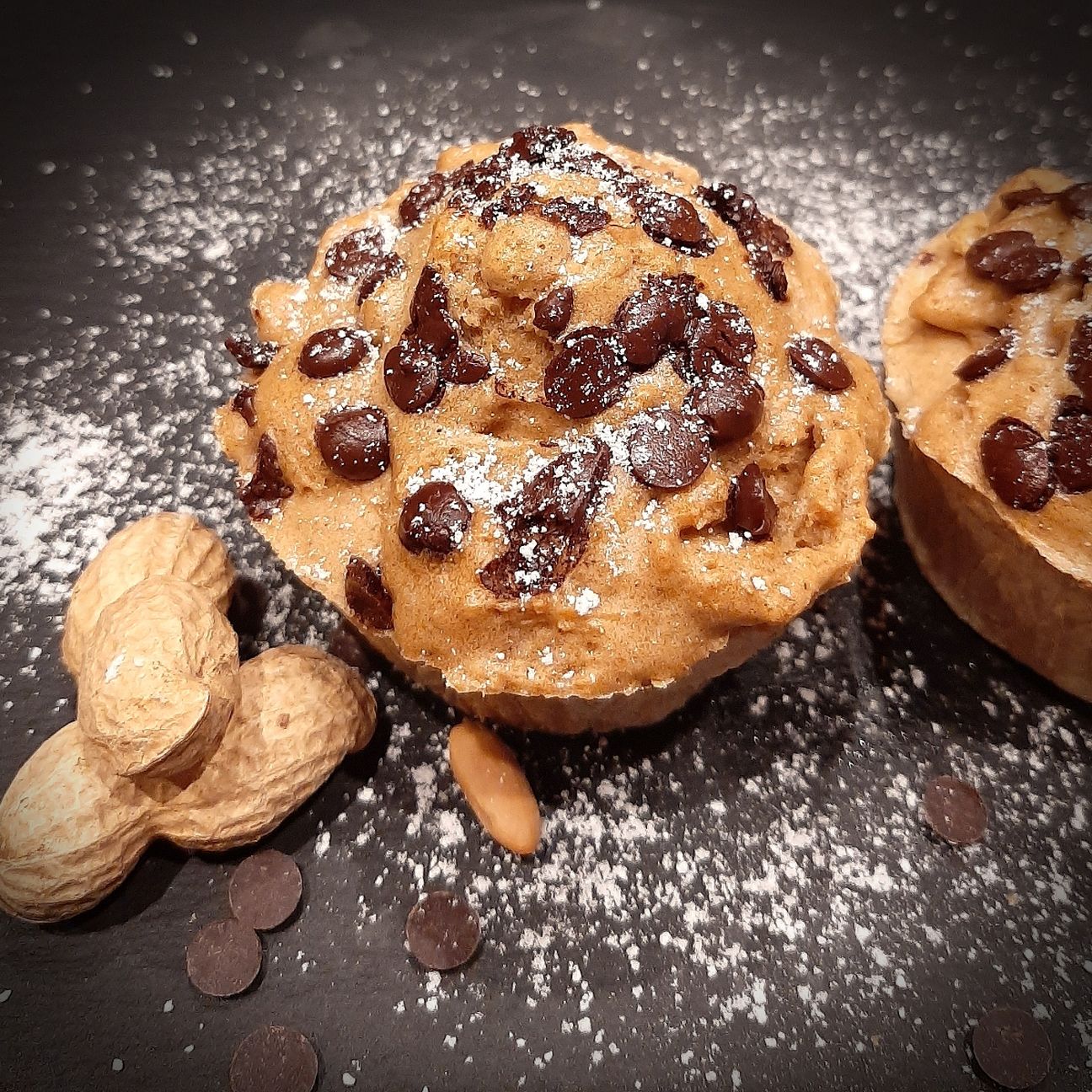 Muffin Arachidi e Cioccolato