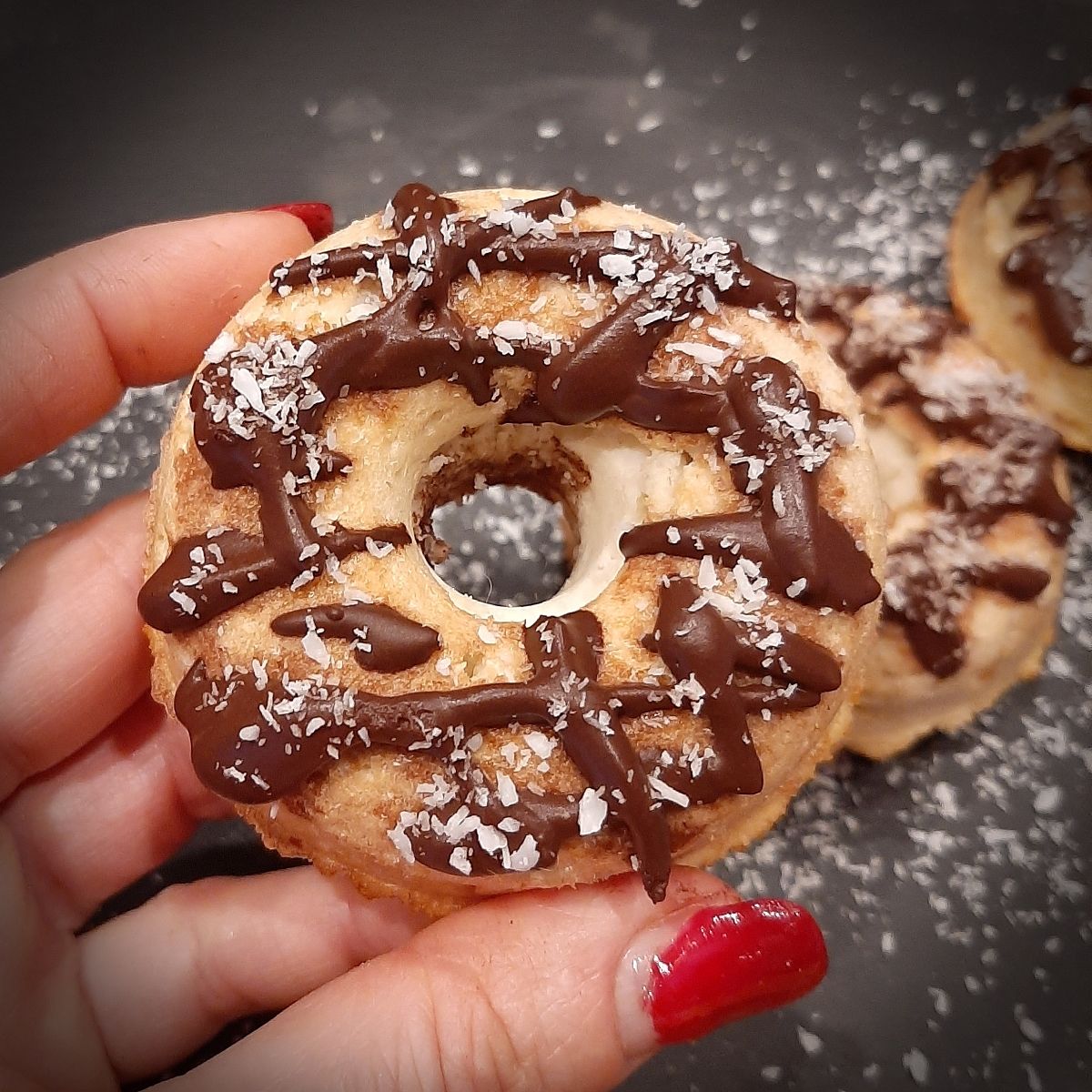 Ciambelline Cocco e Cioccolato