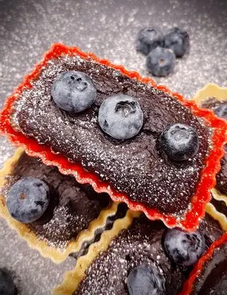 Ricetta Mini Plumcake Cacao e Mirtilli di Loca