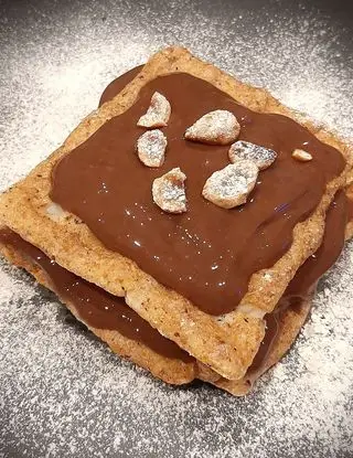 Ricetta Waffle Nocciola e Cioccolato di Loca