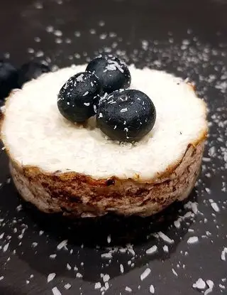 Ricetta Mini Cheesecake Cacao, Cocco e Mirtilli di Loca