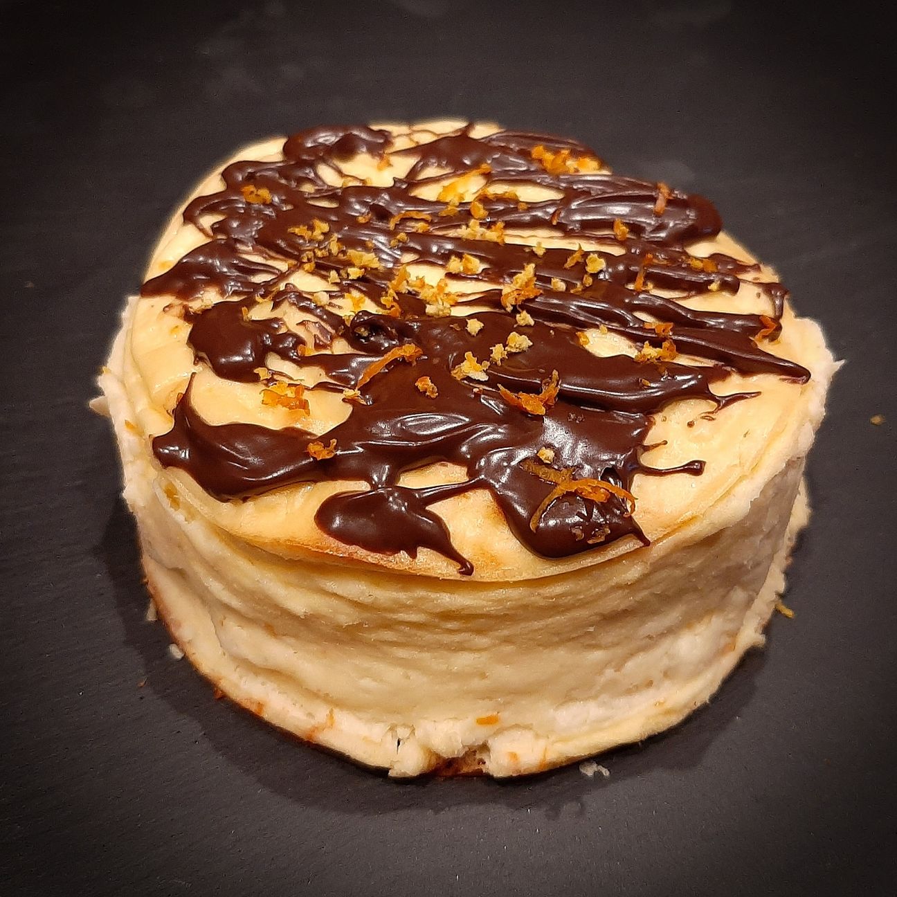 Choco Orange Cheesecake Basca