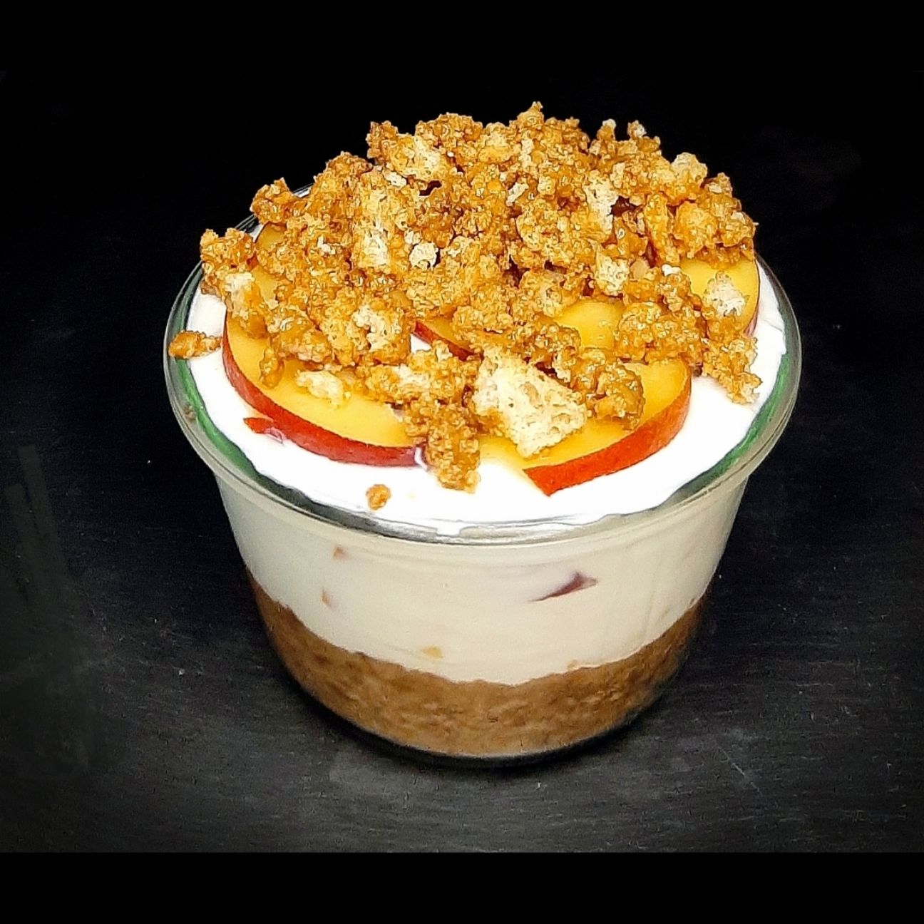 Peach Cheesecake in Barattolo