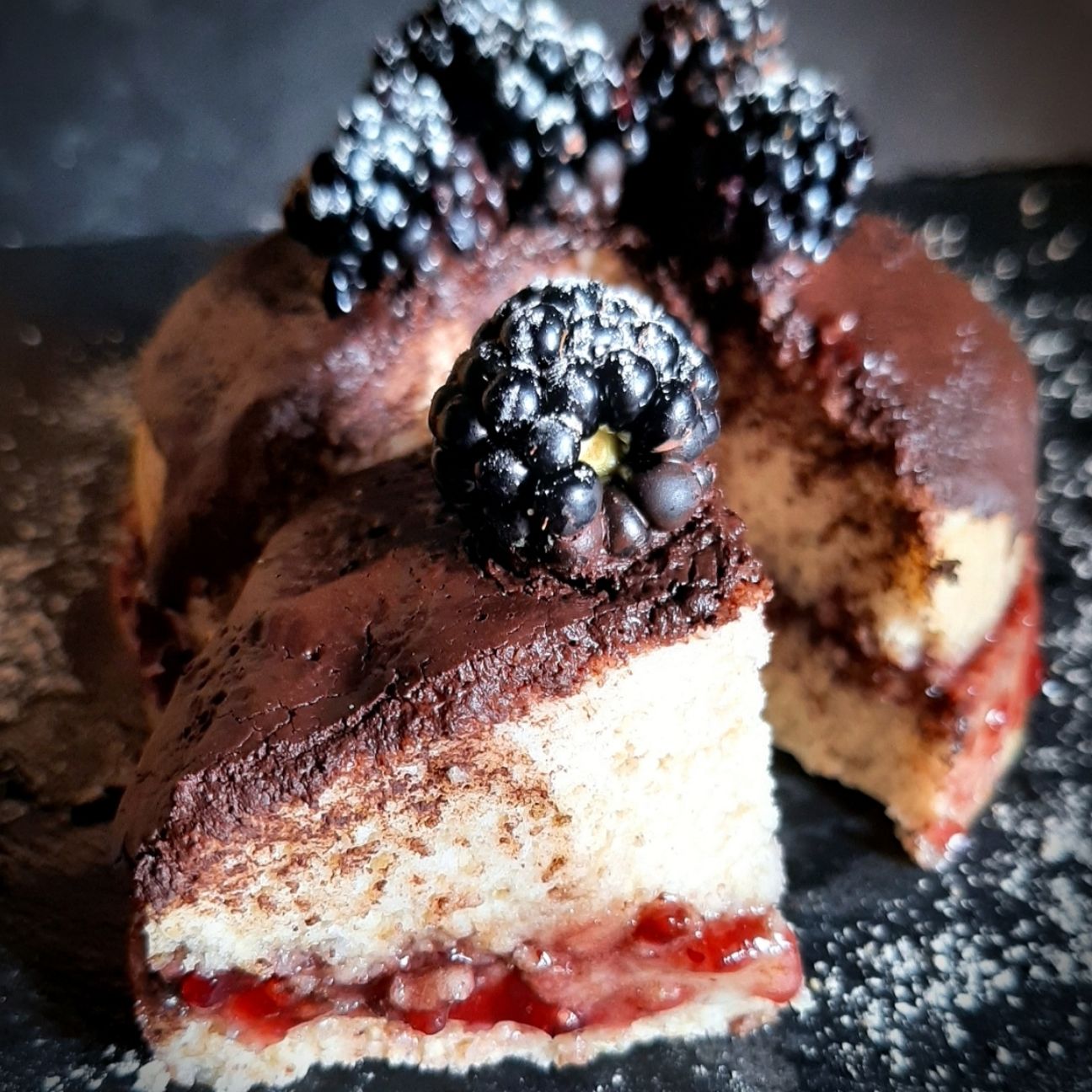 Torta Cacao e Frutti di Bosco