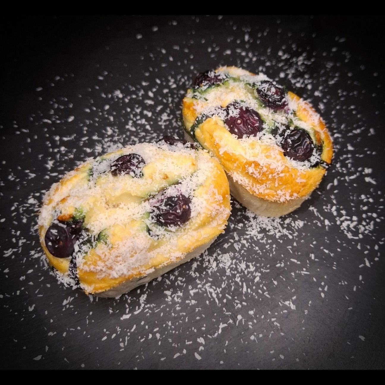 Mini Plumcake Cocco e Mirtilli