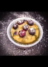 Ricetta Mug Cake Vaniglia e Mirtilli