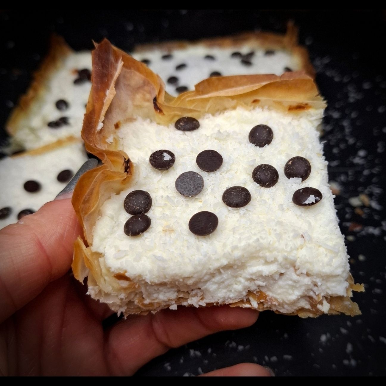 Coconut Fillo Cake
