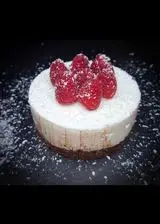 Ricetta Bounty Cheesecake con Lamponi