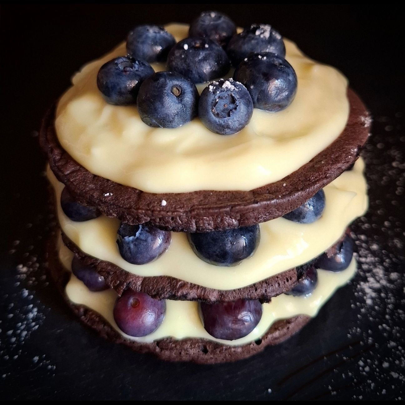 Pancake Cacao e Vaniglia