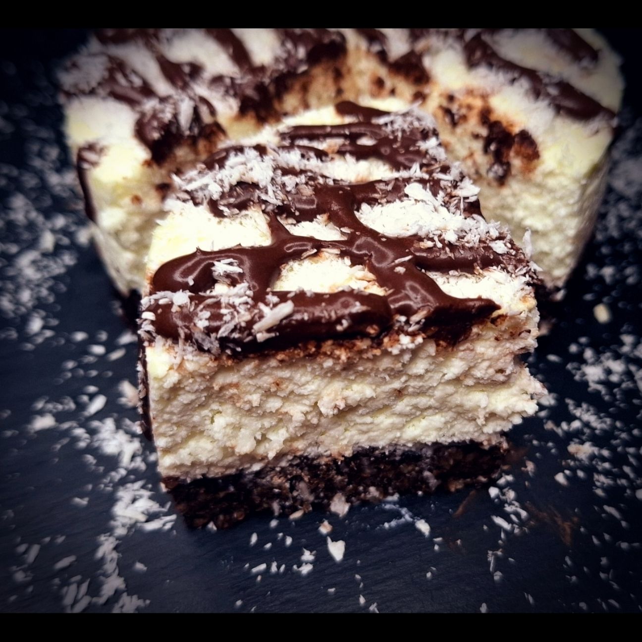 Choco Coconut Cheesecake