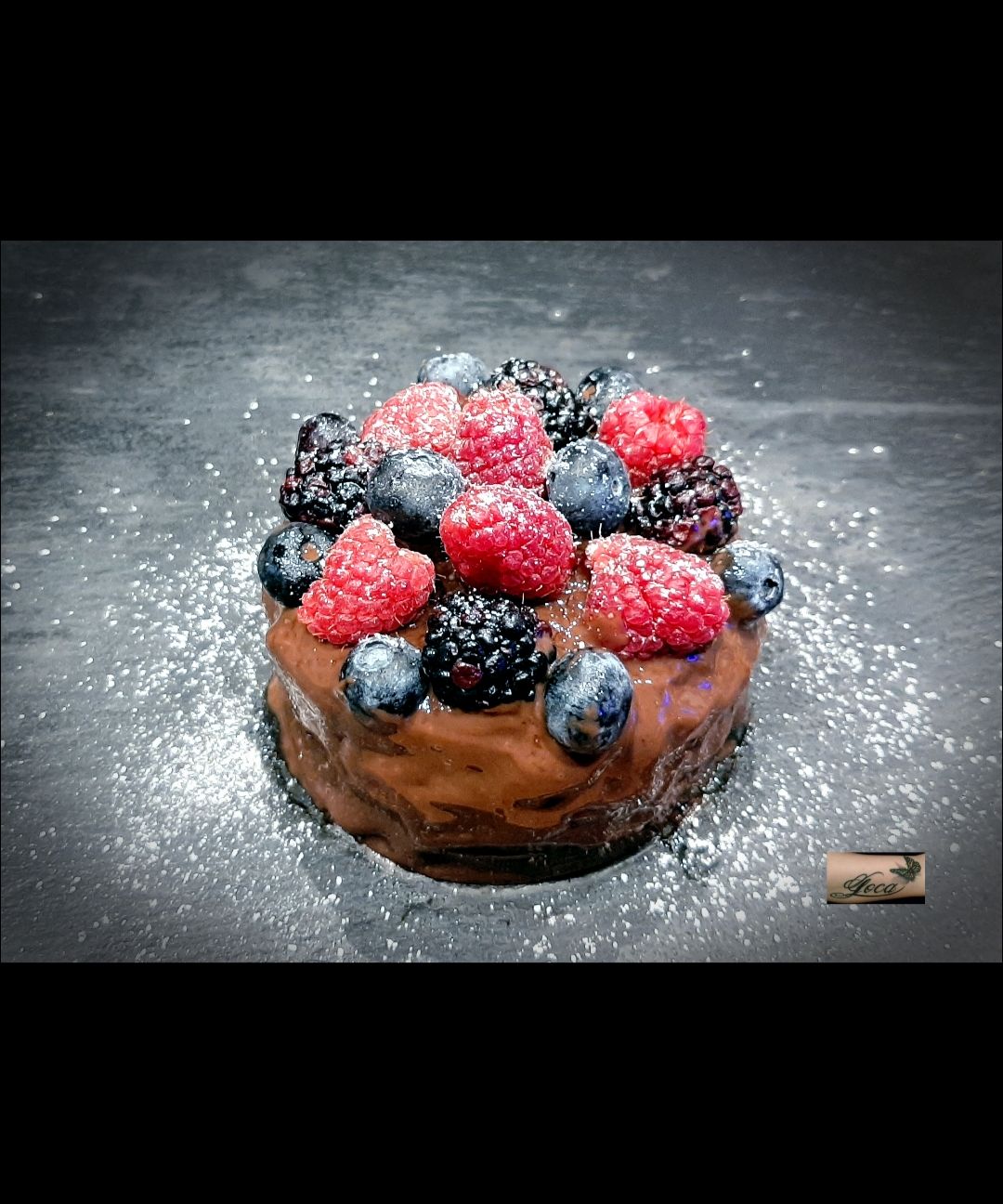 Torta al Cioccolato e Frutti di Bosco