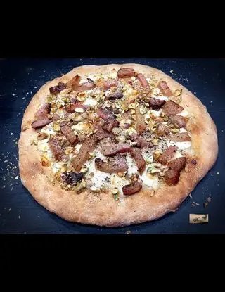 Ricetta Pizza Gricia al Pistacchio di Loca