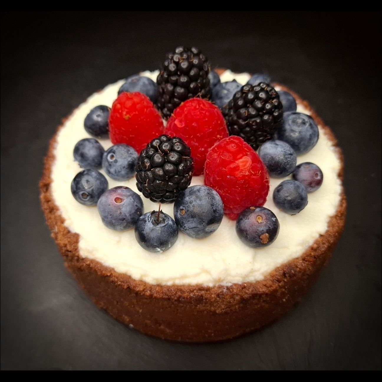 Choco RicottaCake ai Frutti di Bosco