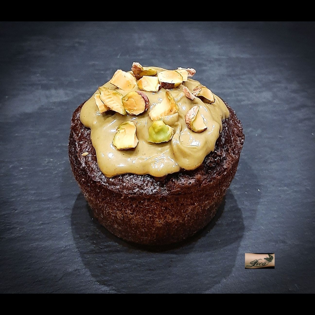 Muffin Cacao e Pistacchio