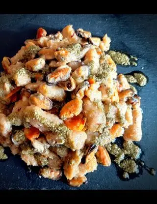 Ricetta Gnocchi Pesto, Pachino e Cozze di Loca