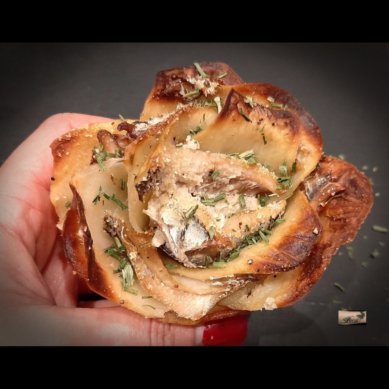 Rose di Patate e Alici