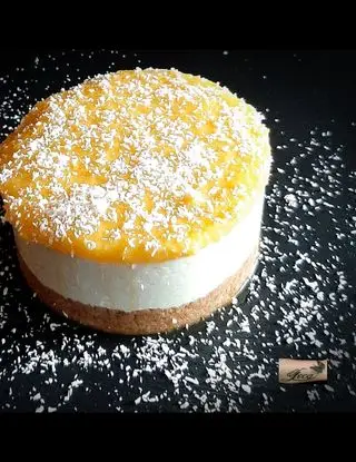 Ricetta Coconut Cheesecake al Mango di Loca