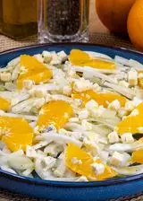 Ricetta Insalata di finocchi e Edelblu Cubes