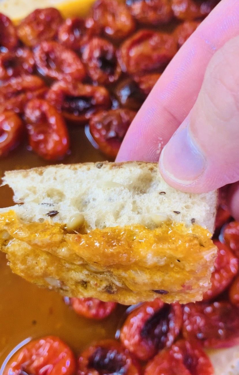 Droga rossa ( Datterini al forno )