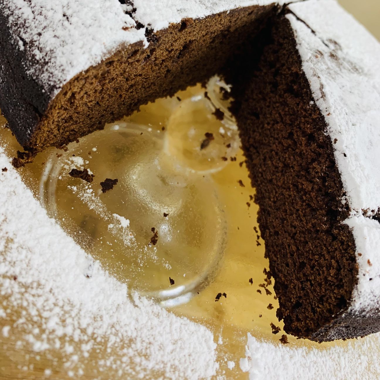 Torta con farina di marroni