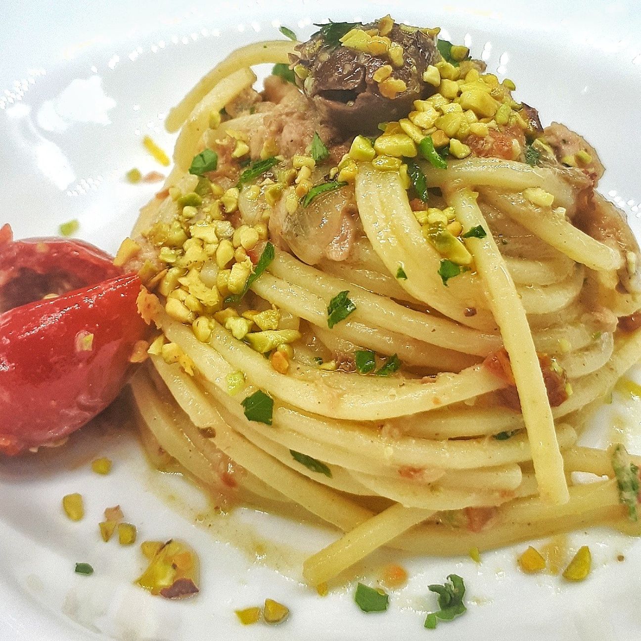 Spaghetti al tonno