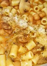 Ricetta Minestra con ceci, zucchine, patate, champignon, porcini e porro