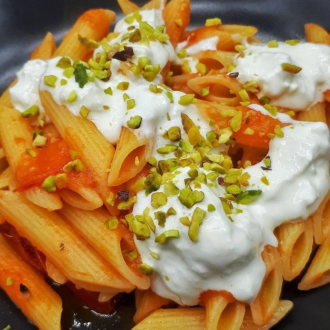 Penne rigate al pomodoro confit
