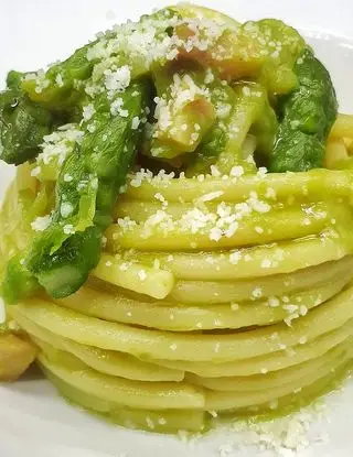 Ricetta Bucatini con asparagi, guanciale e pecorino di Secondo_zio_claudio