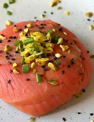 Ricetta SALMONE RIPIENO di unfilodolio