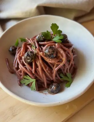 Ricetta SPAGHETTI al FUOCO di BACCO di unfilodolio