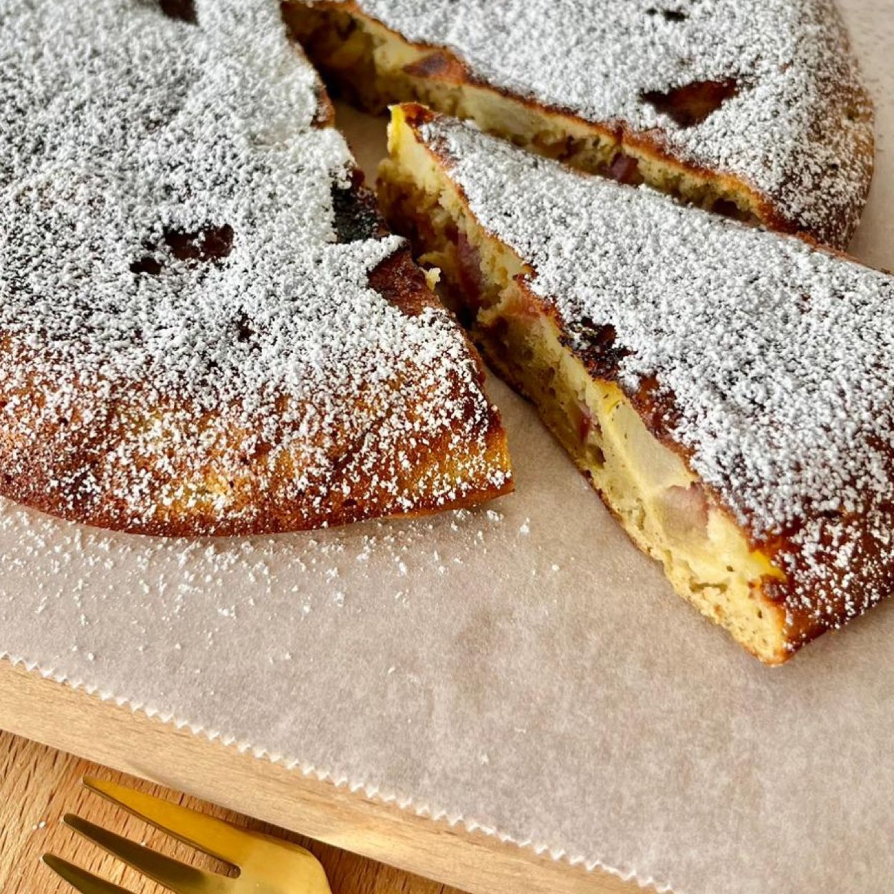 TORTA DI MELE in padella