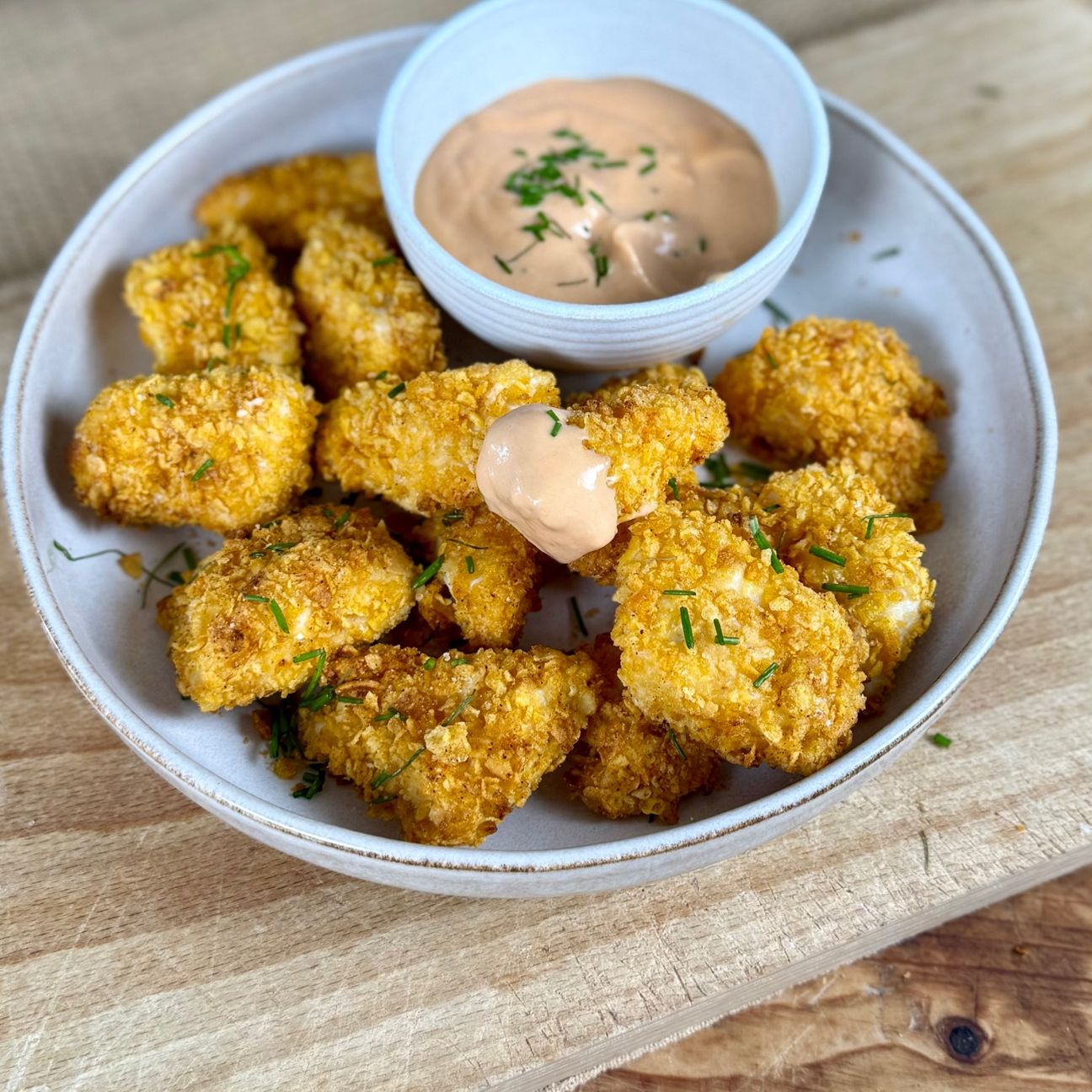 Popcorn di Petto di Pollo